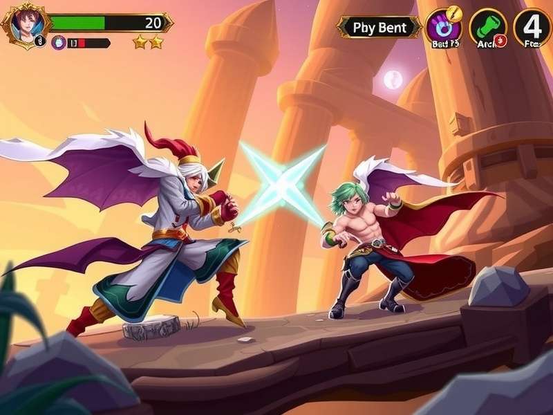 Warrior Mighty Duel Gameplay Screenshot